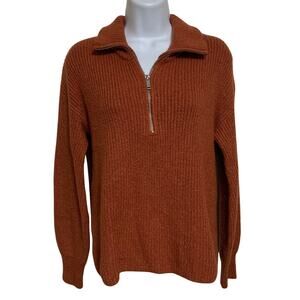 Old Navy 1/4 Zip Go-Recycled Sweater Womens Size XS